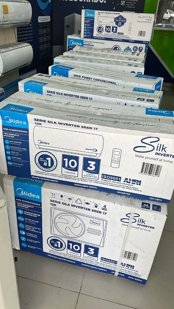 Aires Acondicionados Midea Silk Inverter